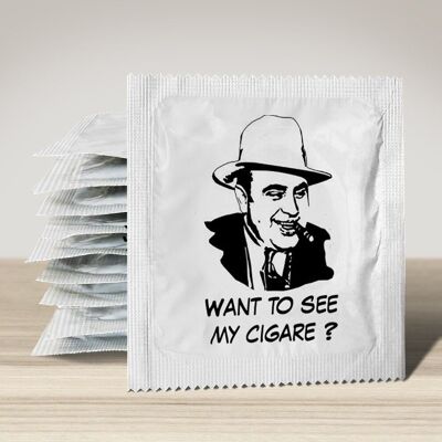 Preservativo: vuoi vedere il mio sigaro