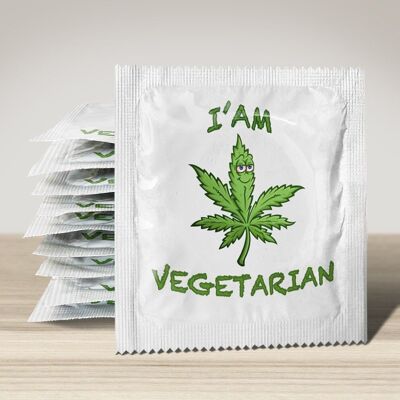 Condón: soy vegetariano