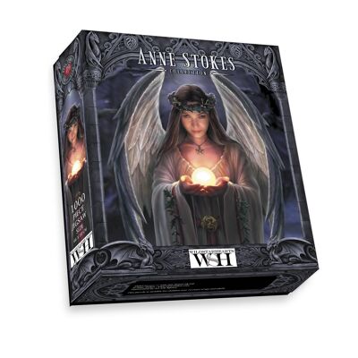 1000 Piece Jigsaw Puzzle - Yule Angel - Anne Stokes Art