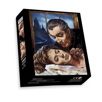 1000 Piece Jigsaw Puzzle - Dracula First Blood - Rick Melton Horror Art