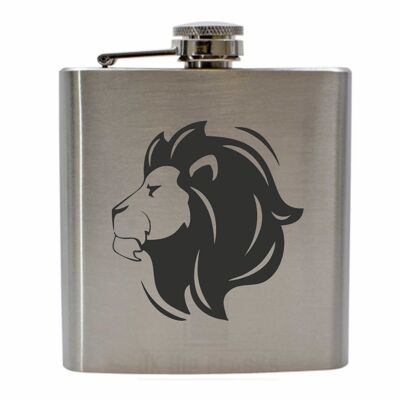 Zodiac Leo | Stainless Steel Hip Flask