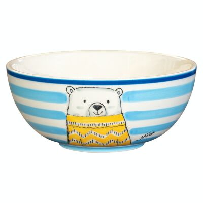 Children's bowl Finn - ceramic tableware - hand-painted