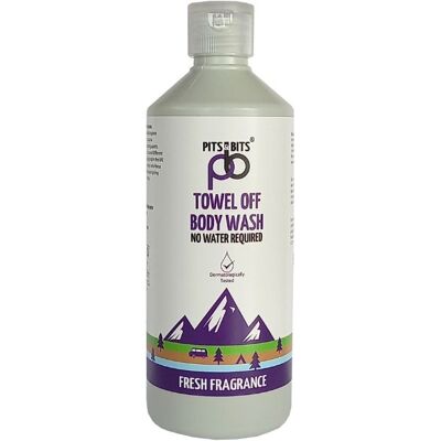 Bagnoschiuma Pits and Bits senza risciacquo, senza aggiunta di acqua e senza risciacquo, 500 ml