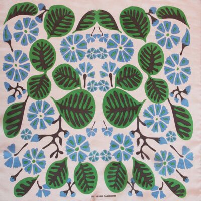 Pañuelo Mini Seda Tahiti verde verde