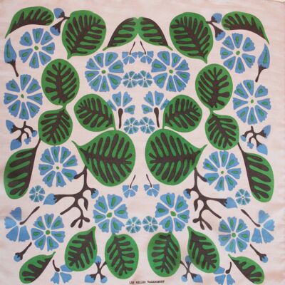 Pañuelo Mini Seda Tahiti verde verde