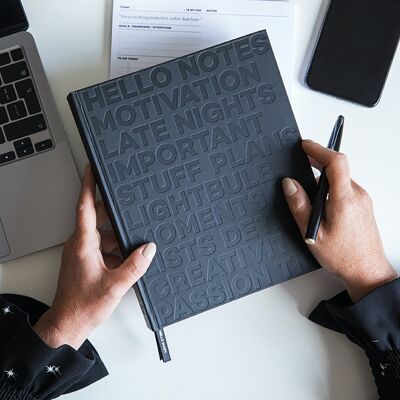 HELLO TIME Planificador y cuaderno (Inkwell)