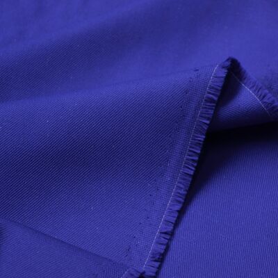 Gabardine fabric - Casa blue