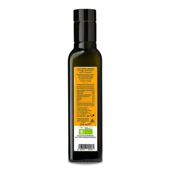 100% Huile d'Olive Extra Vierge Biologique Italienne YOUNG 250 ml bouchon PE 7
