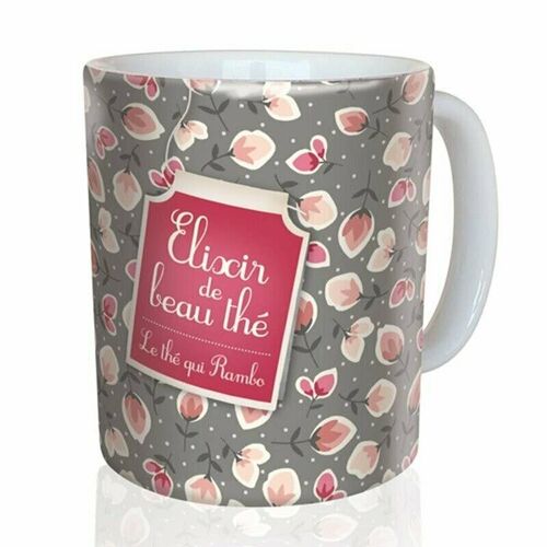 02- Mug "Elixir de beau thé"