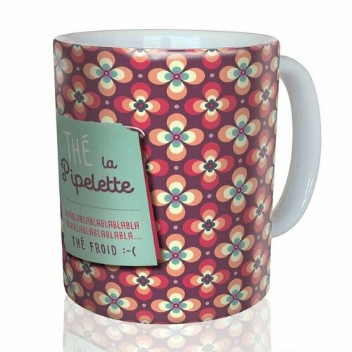 07- Mug "Thé la pipelette"