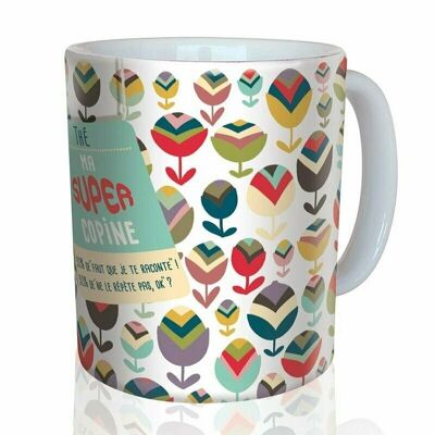 23- “Tea my super girlfriend” mug