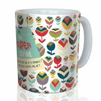 23- Mug "Thé ma super copine" 2