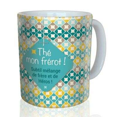 33- Taza “Té mi hermano”