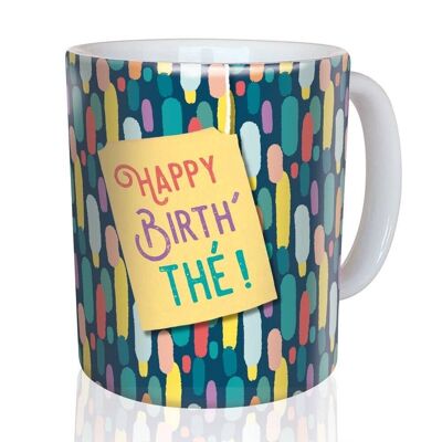 41- “Happy birthday” mug