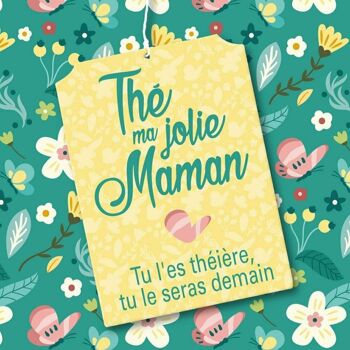 Bouteille isotherme "Thé ma jolie Maman" 2