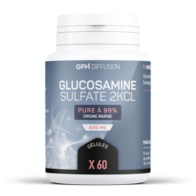 Glucosamine - 500 mg - 60 gélules