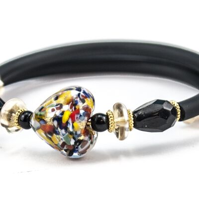 BRACCIALE CUORE DEC CARNEVALE (BR5004)