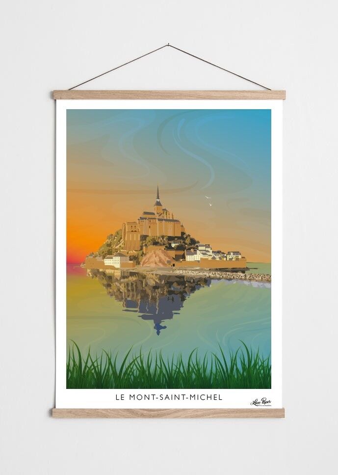 Affiche Mont-Saint-Michel