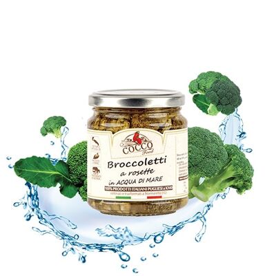 Broccoli in Seawater - low sodium content