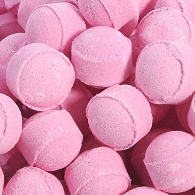 Bille de Bain Effervescente Cerise 1 kg- Boules de Bain 10g pour Bain de Pieds - Bombe de bain enfant