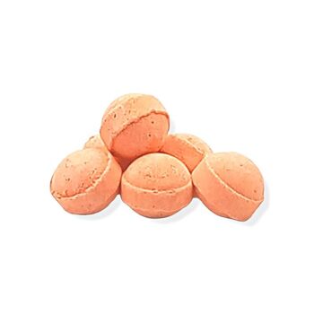 Bille de Bain Effervescente Mangue 1 kg- Boules de Bain 10g pour Bain de Pieds - Bombe de bain enfant 2