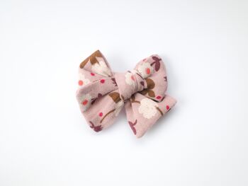 Barrette noeud Olivia