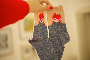 Glam Rock chaussettes 41-43 5