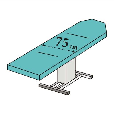 Housse de table de massage résistante à l'huile et à l'eau (sans trou)