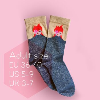 Compra Calcetines Glam Rock para niños 27-30 al por mayor