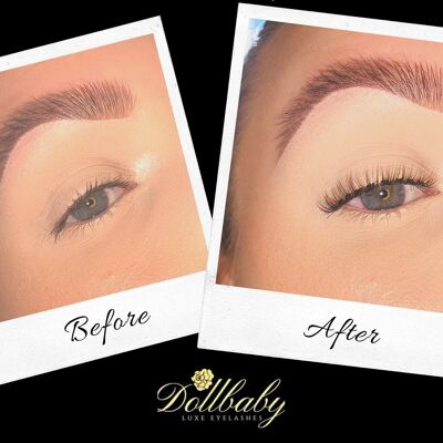 Classique' Natural Curled Strip Lashes (Non-Magnetic)