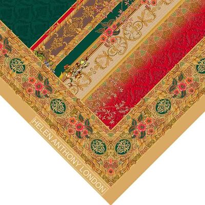 Sciarpa foulard in twill di seta 90 x90 cm - 35 x 35 pollici 11