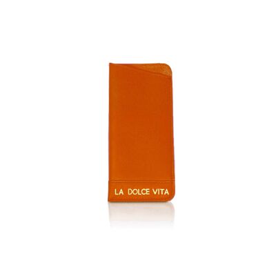 ESTUCHE PARA GAFAS MARCEL NARANJA