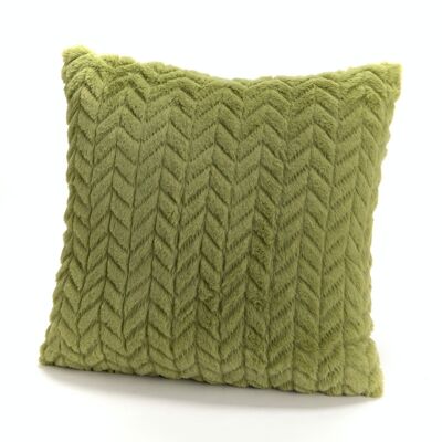 CUSHION CHEVRON MOUSSE 40X40  