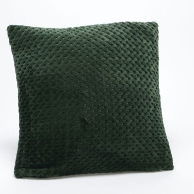 CUSHION DAMIER FORET 40X40 