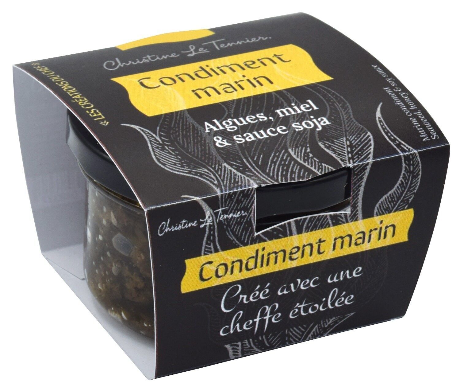 Meeresgewürz Meeresalgen, Honig und Sojasauce