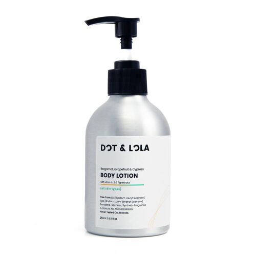 Body Lotion With Bergamot, Grapefruit & Cypress For All Skin Types