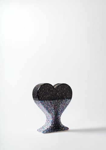 Vase coeur en céramique fait main "Única 3" PIÈCE UNIQUE 2