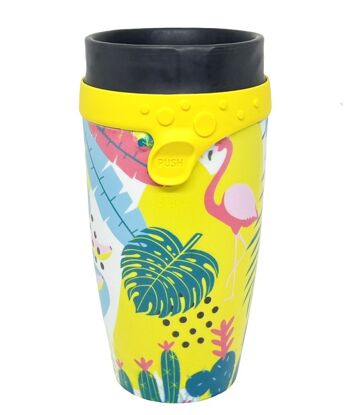 Mug isotherme made in France TWIZZ 350ml Tropical 1