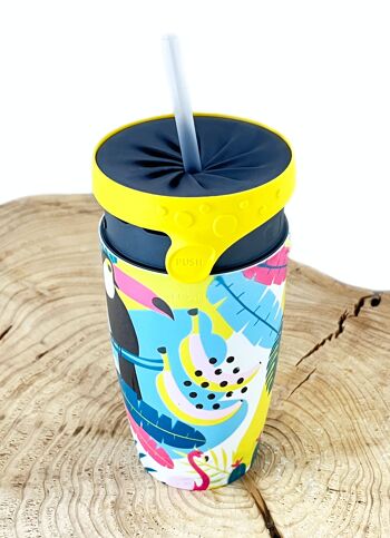 Mug isotherme made in France TWIZZ 350ml Tropical 3