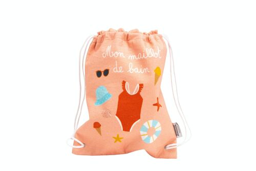 BAG A MAILLOT ROSE LOUISE 
