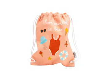 BAG A MAILLOT ROSE LOUISE  1