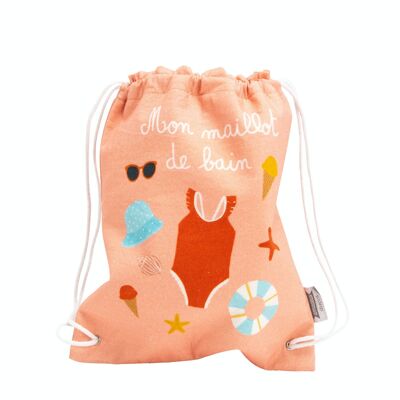 BAG A MAILLOT ROSE LOUISE 