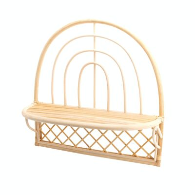 ETAGERE ROTIN ARC 