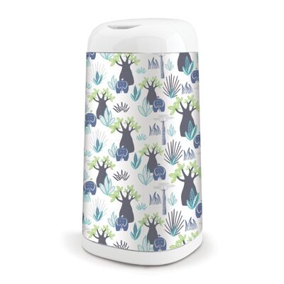 Textile cover for Dress Up trash can - JUNGLE