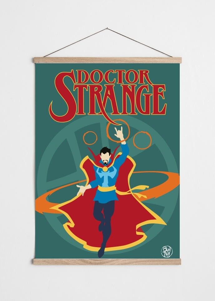 Póster de fan art de Dr. Strange