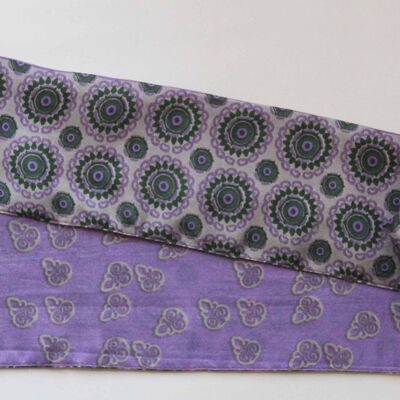 Silk Headband Kowo Lavender