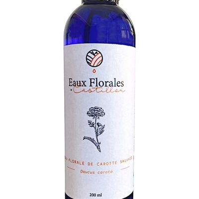 Agua floral de zanahoria silvestre ecológica - 200ml