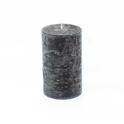 Candela rustica, 7 x 7 x 11,5 cm, nera; Autonomia circa 65 ore, 792434