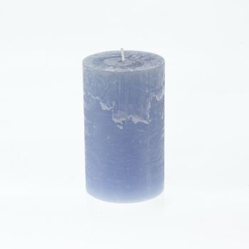 Bougie pilier BIG Rustic, 9 x 9 x 15 cm, bleu océan; Durée de combustion environ 135 heures, 793073 1