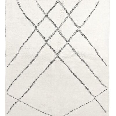 Tapis berbère authentique en laine Assa 150 x 260 cm